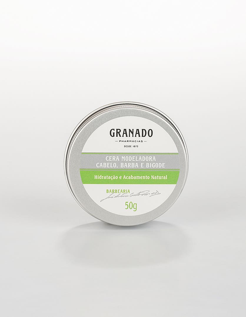 Cera Modeladora para Cabelo, Barba e Bigode 50g
