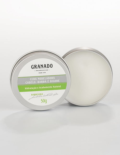 Cera Modeladora para Cabelo, Barba e Bigode 50g