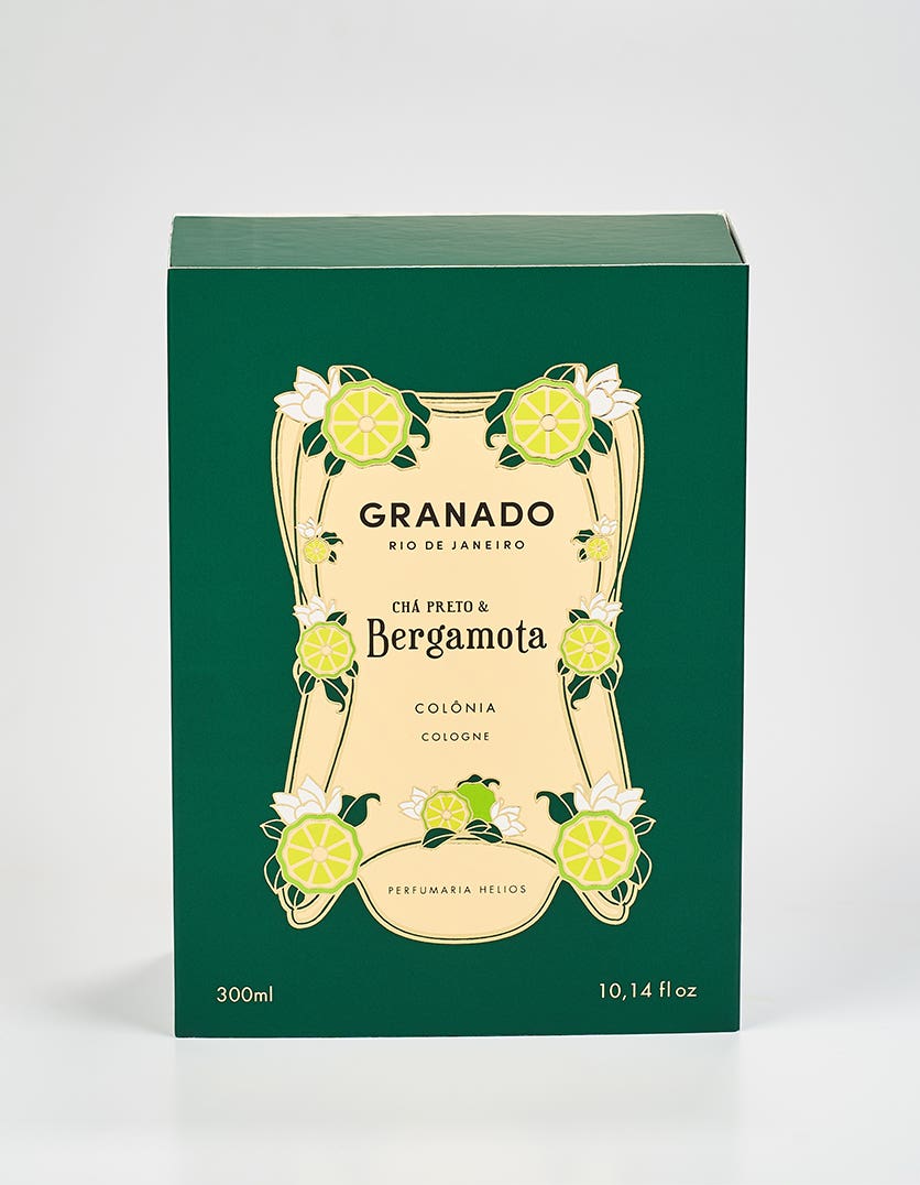 Colônia Granado Chá Preto & Bergamota 300ml