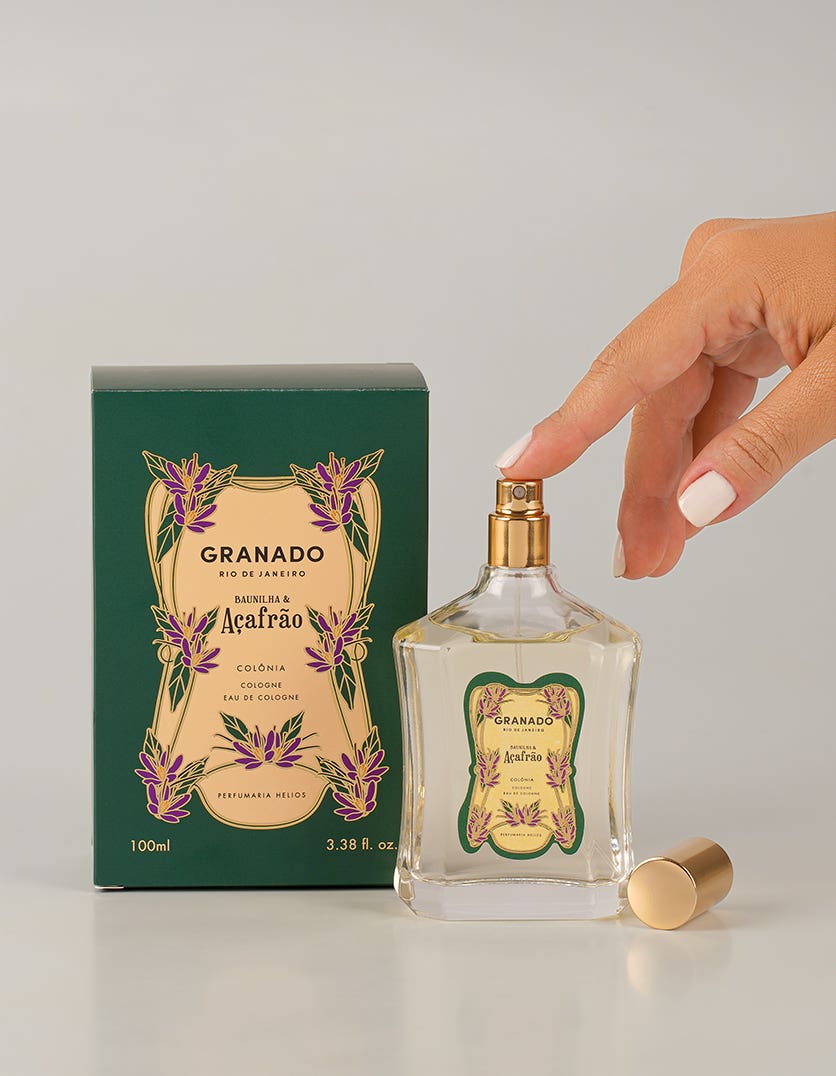 Colônia Granado Baunilha e Açafrão 100ml