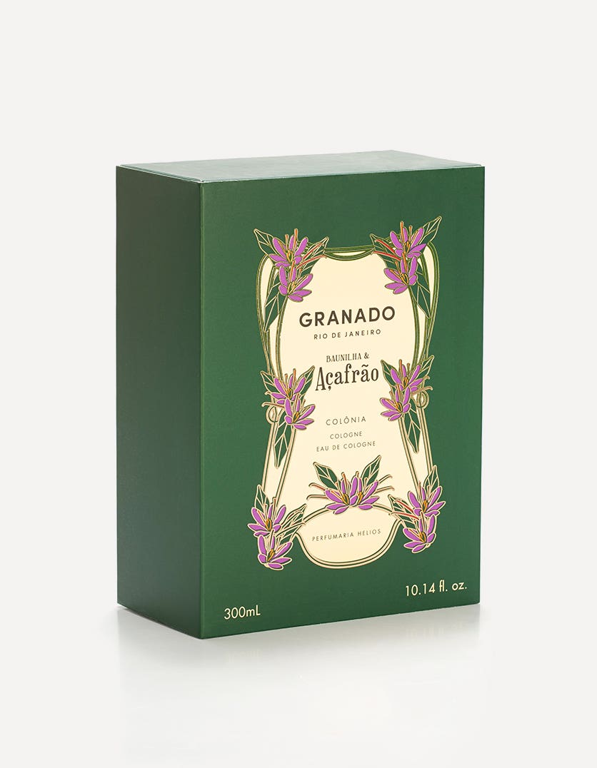 Colônia Baunilha e Açafrão 300ml