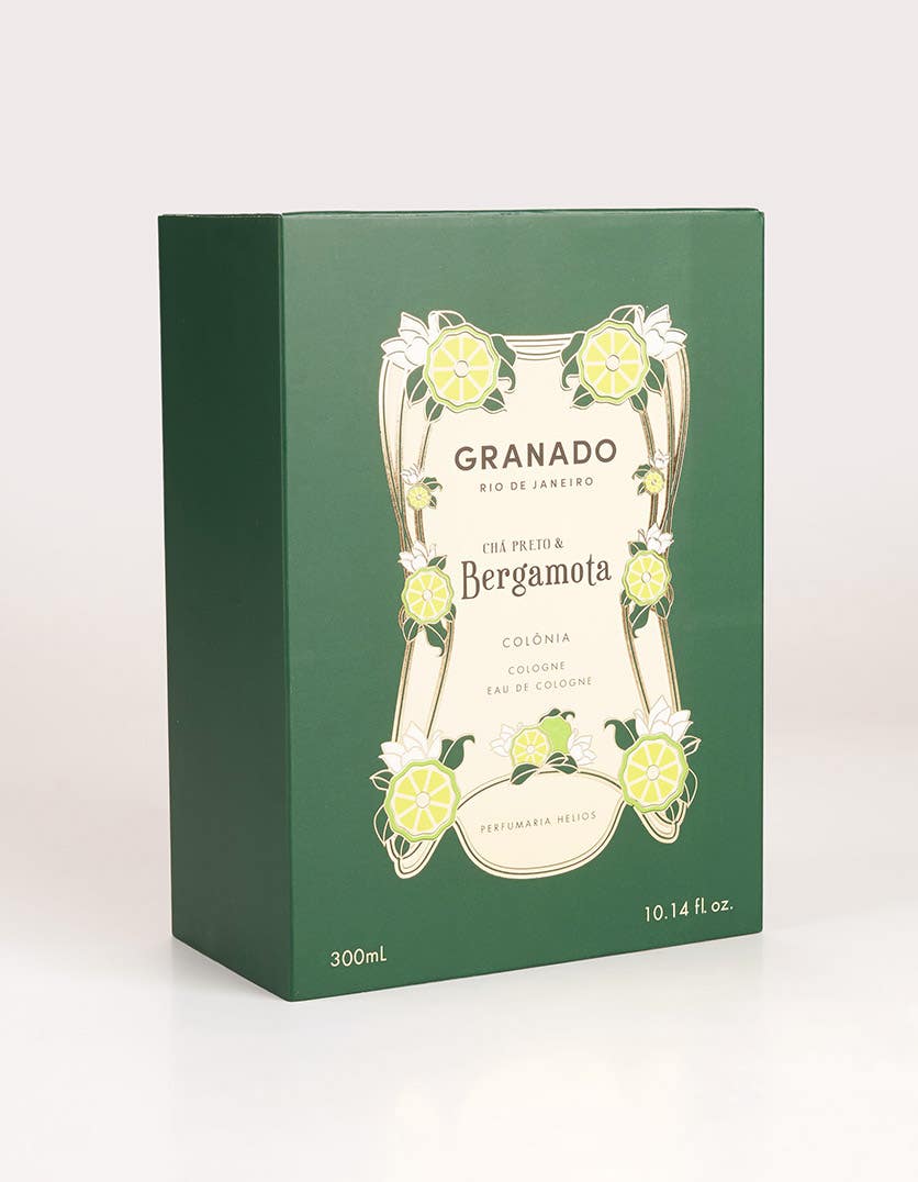 Colônia Chá Preto & Bergamota 300ml